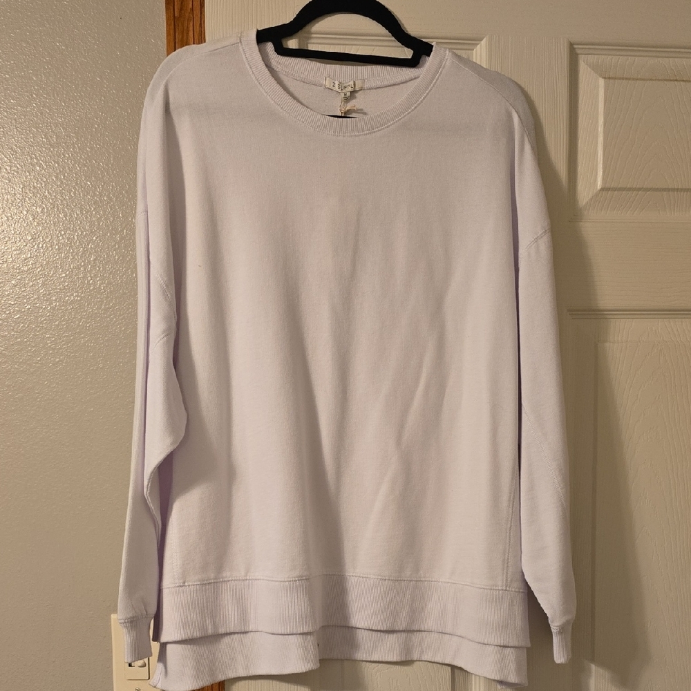 White Crew Neck Men's Sweater
